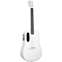 Lava Music LAVA ME4 Carbon 36 White with Space Bag Front View