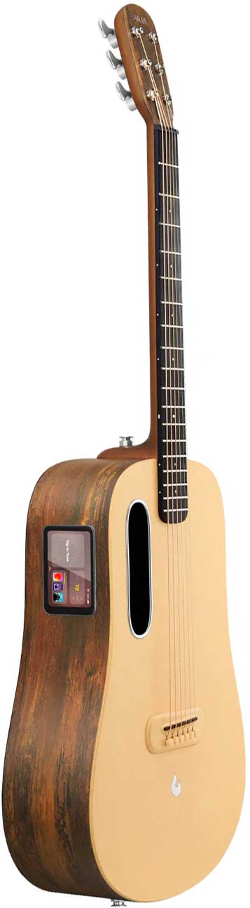 Lava Music ME4 Spruce 36 Inch Woodgrain Brown And Burlywood