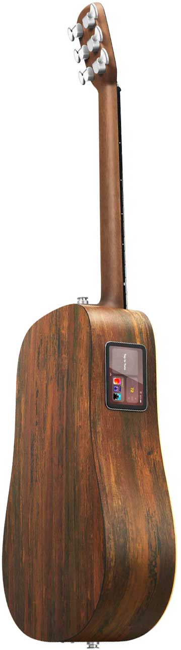 Lava Music ME4 Spruce 36 Inch Woodgrain Brown And Burlywood