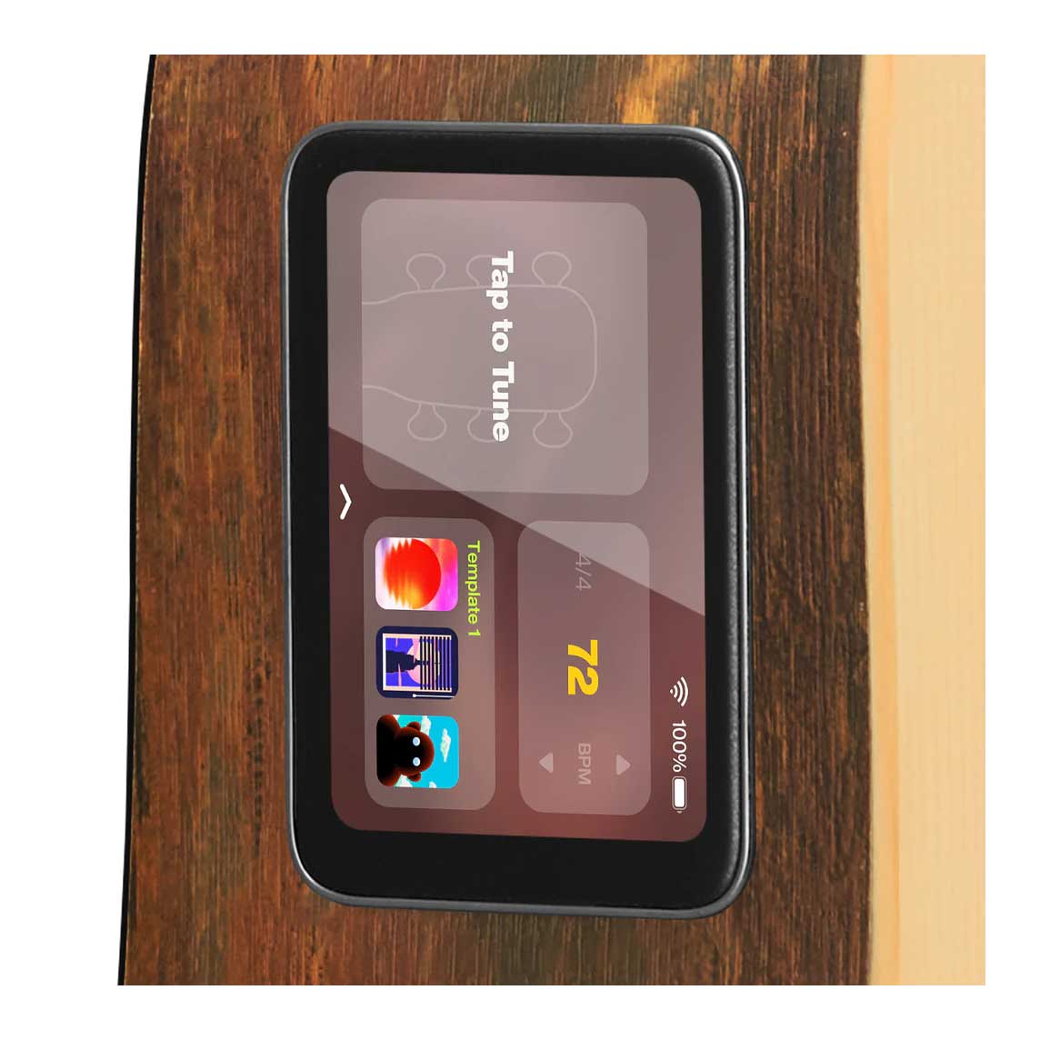 Lava Music ME4 Spruce 36 Inch Woodgrain Brown And Burlywood