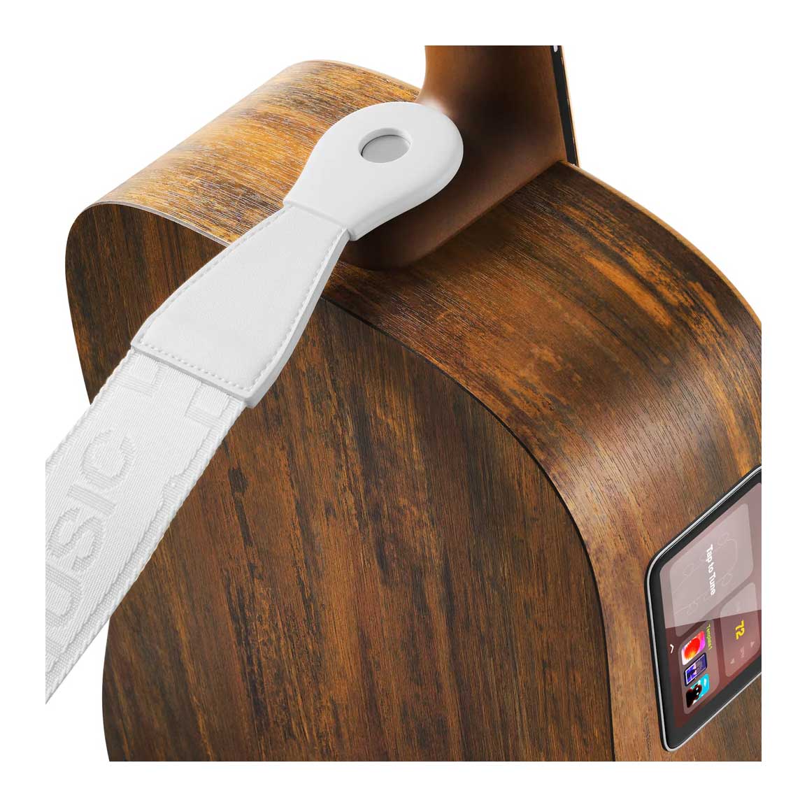 Lava Music ME4 Spruce 36 Inch Woodgrain Brown And Burlywood