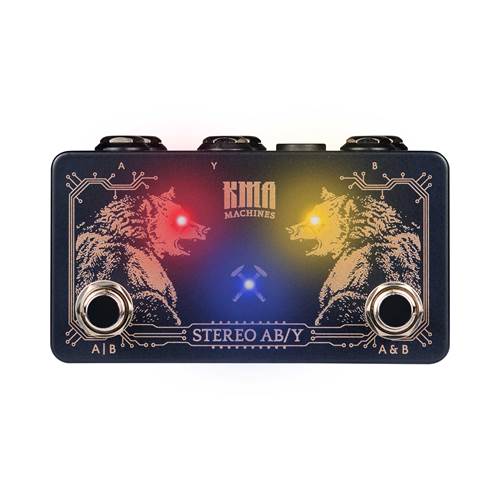 KMA Machines Stereo AB/Y Switcher Pedal