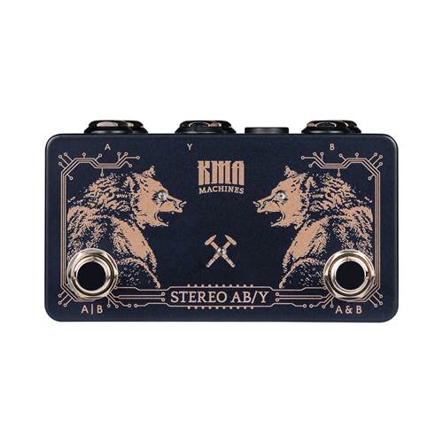 KMA Machines Stereo AB/Y Switcher Pedal KMA Machines Stereo AB/Y Switcher Pedal