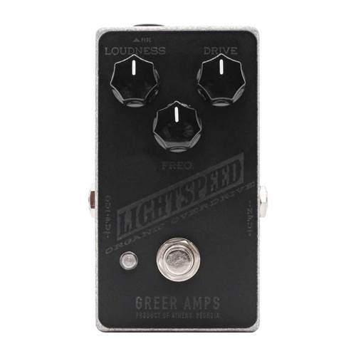 Greer Amps Lightspeed Organic Overdrive Blackout Edition