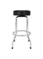 Fender Custom Shop Chevron Logo Barstool Black/Chrome 30 Inch
