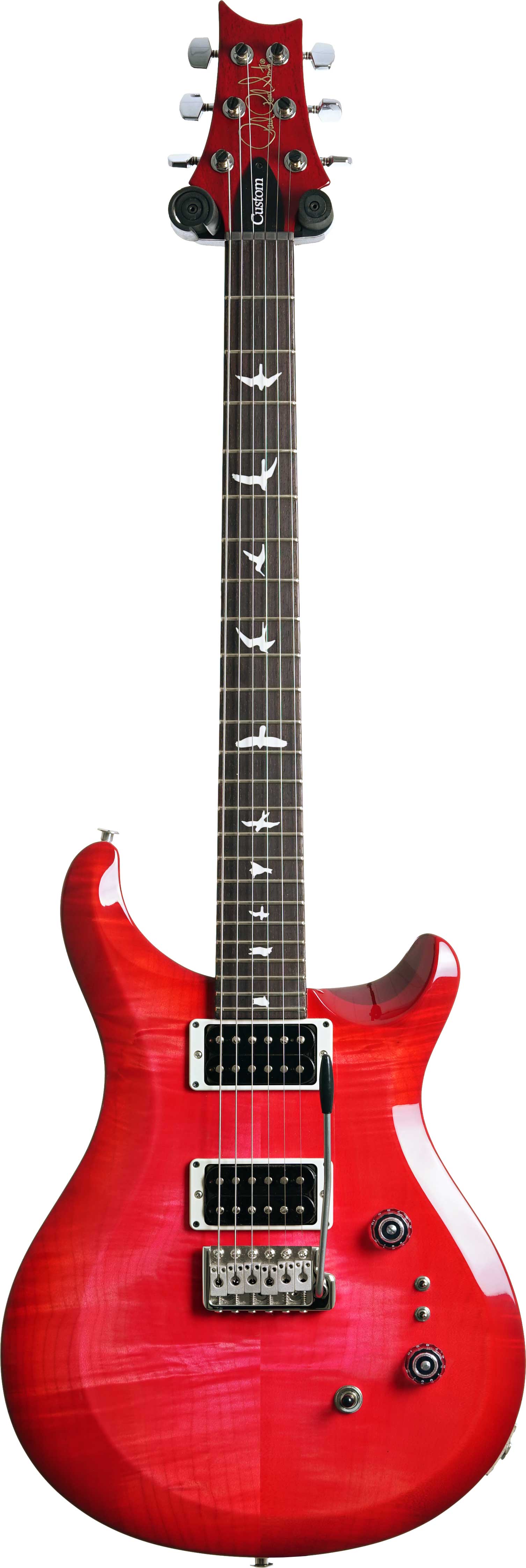 PRS S2 Custom 24-08 Bonnie Pink Cherryburst Pattern Thin #S2068500