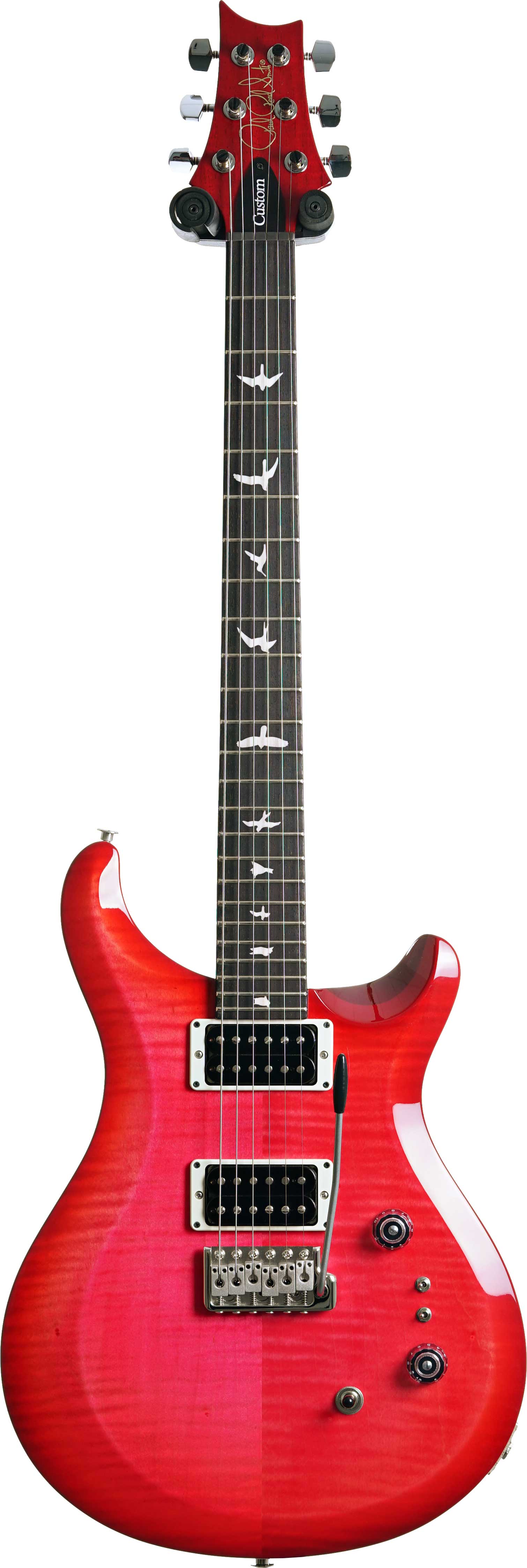 PRS S2 Custom 24-08 Bonnie Pink Cherryburst Pattern Thin #S2068502