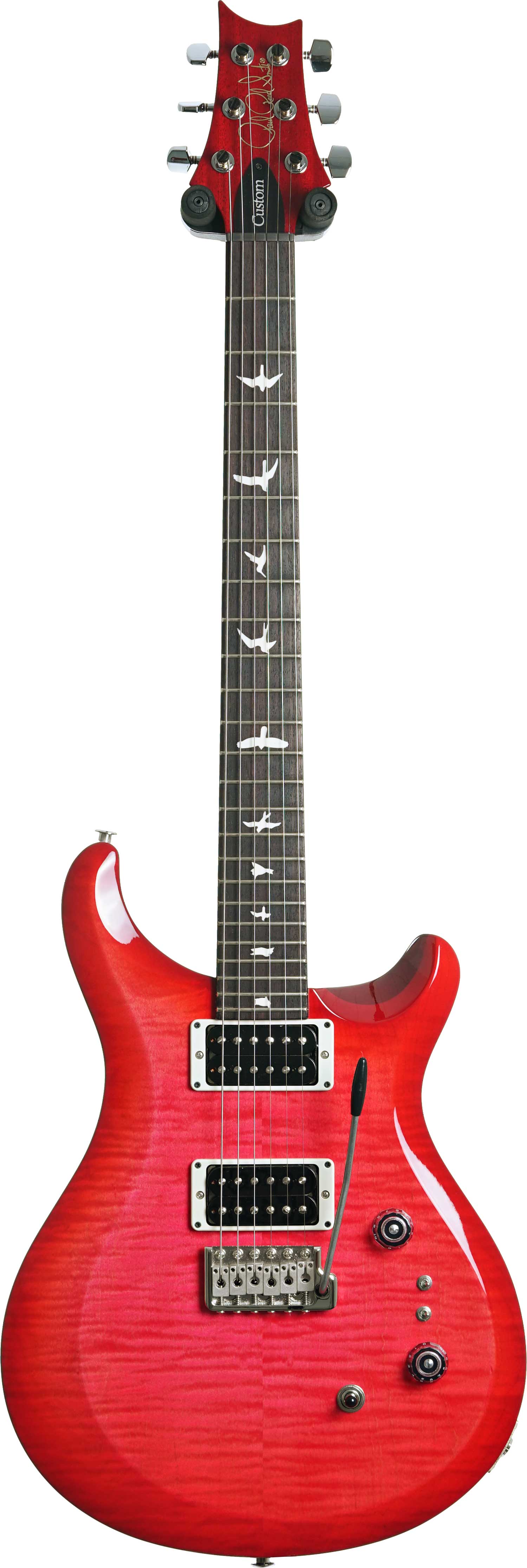 PRS S2 Custom 24-08 Bonnie Pink Cherryburst Pattern Thin #S2068246