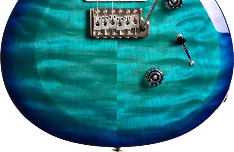 PRS S2 Custom 24 Quilt Makena Blue Ebony Fingerboard #S2069787 PRS S2 Custom 24 Quilt Makena Blue Ebony Fingerboard #S2069787