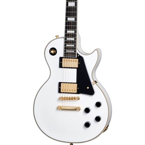Epiphone Inspired by Gibson Custom Les Paul Custom Alpine White Epiphone Inspired by Gibson Custom Les Paul Custom Alpine White