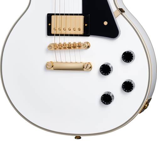 Epiphone Inspired by Gibson Custom Les Paul Custom Alpine White Epiphone Inspired by Gibson Custom Les Paul Custom Alpine White