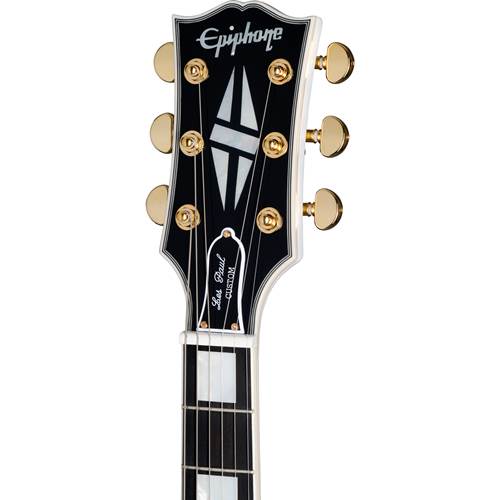 Epiphone Inspired by Gibson Custom Les Paul Custom Alpine White Epiphone Inspired by Gibson Custom Les Paul Custom Alpine White
