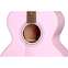 Epiphone Inspired by Gibson J-180 LS Pink Front View