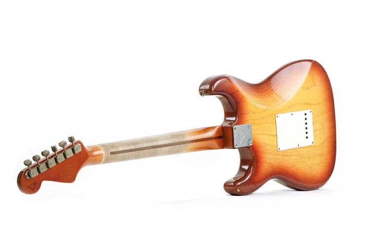 Fender Custom Shop 1956 Stratocaster Journeyman Relic Transparent 3 Tone Sunburst Masterbuilt by Levi Perry #CZ565540 Fender Custom Shop 1956 Stratocaster Journeyman Relic Transparent 3 Tone Sunburst Masterbuilt by Levi Perry #CZ565540