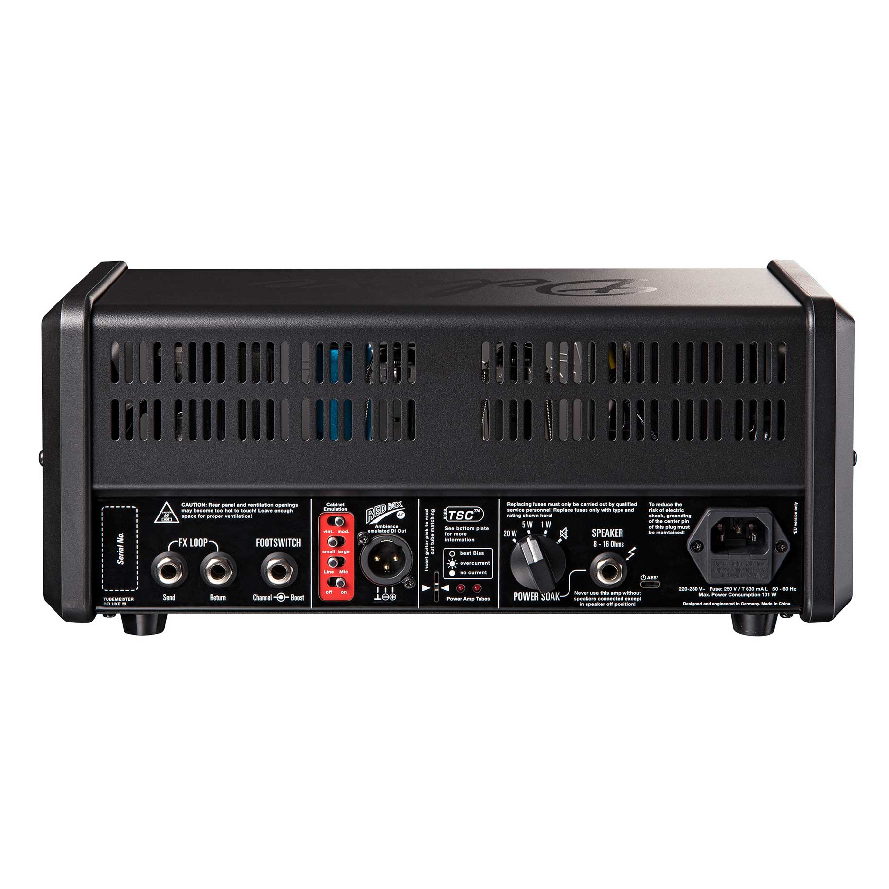 Hughes & Kettner Tubemeister Deluxe 20 Valve Amp Head