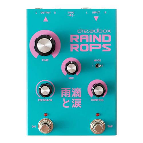 Dreadbox Pedals Raindrops Stereo Delay/Pitch Shifter/Reverb