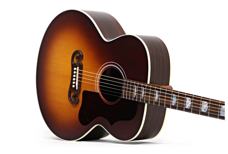 Gibson SJ-200 Studio Rosewood Satin Rosewood Burst #23134066 Gibson SJ-200 Studio Rosewood Satin Rosewood Burst #23134066