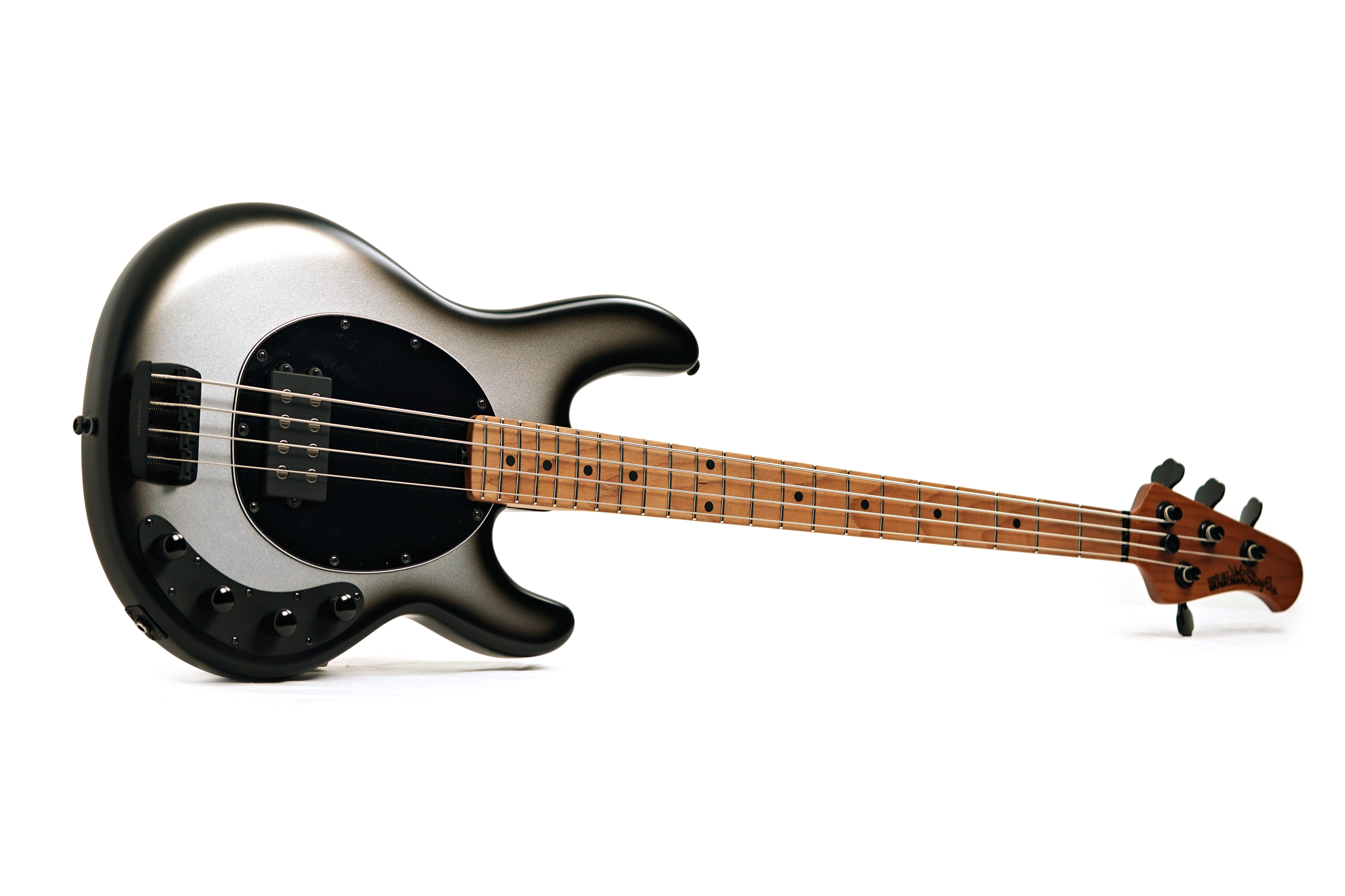 Music Man Stingray Special Black Rock Roasted Maple Fingerboard #K10759