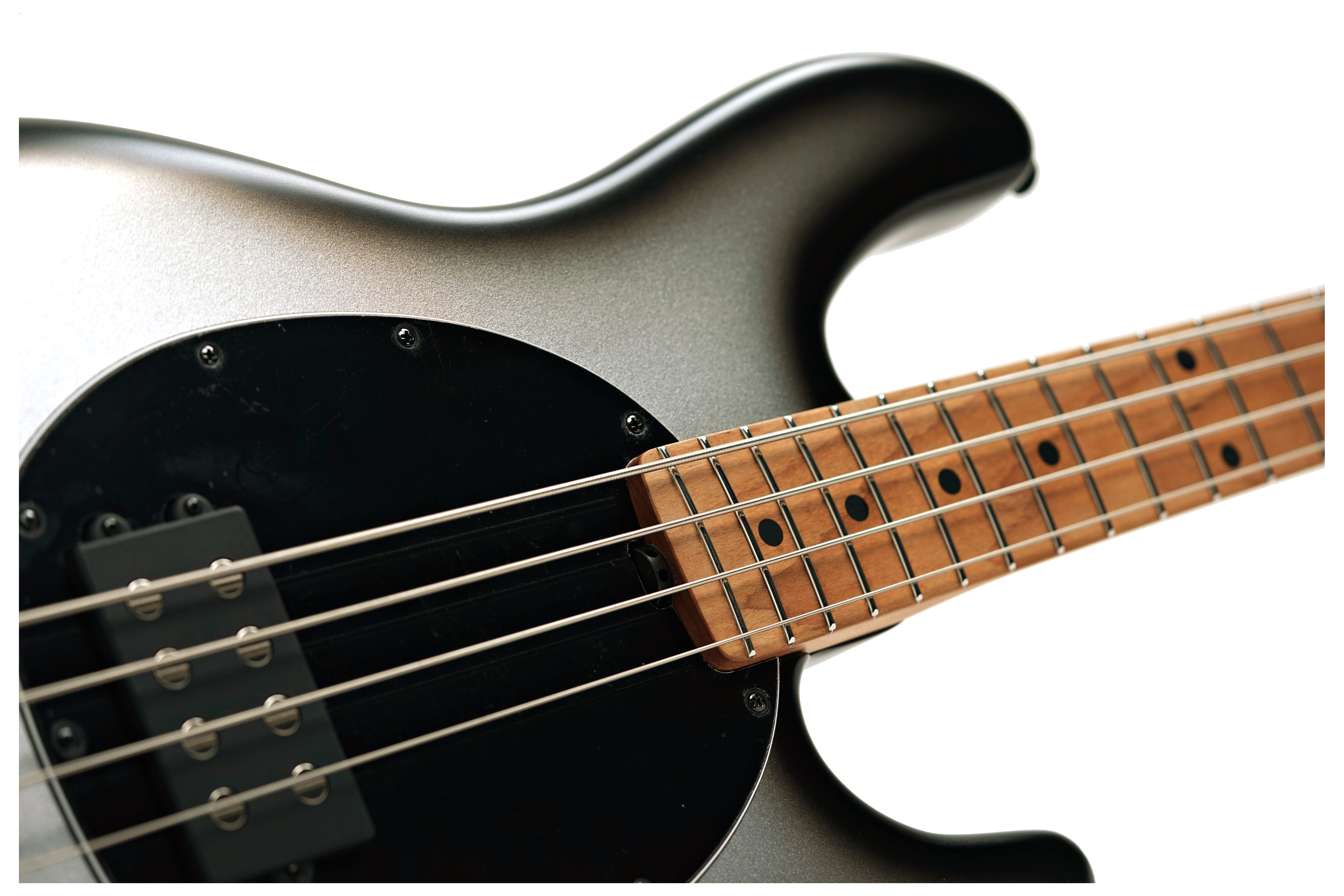 Music Man Stingray Special Black Rock Roasted Maple Fingerboard #K10759