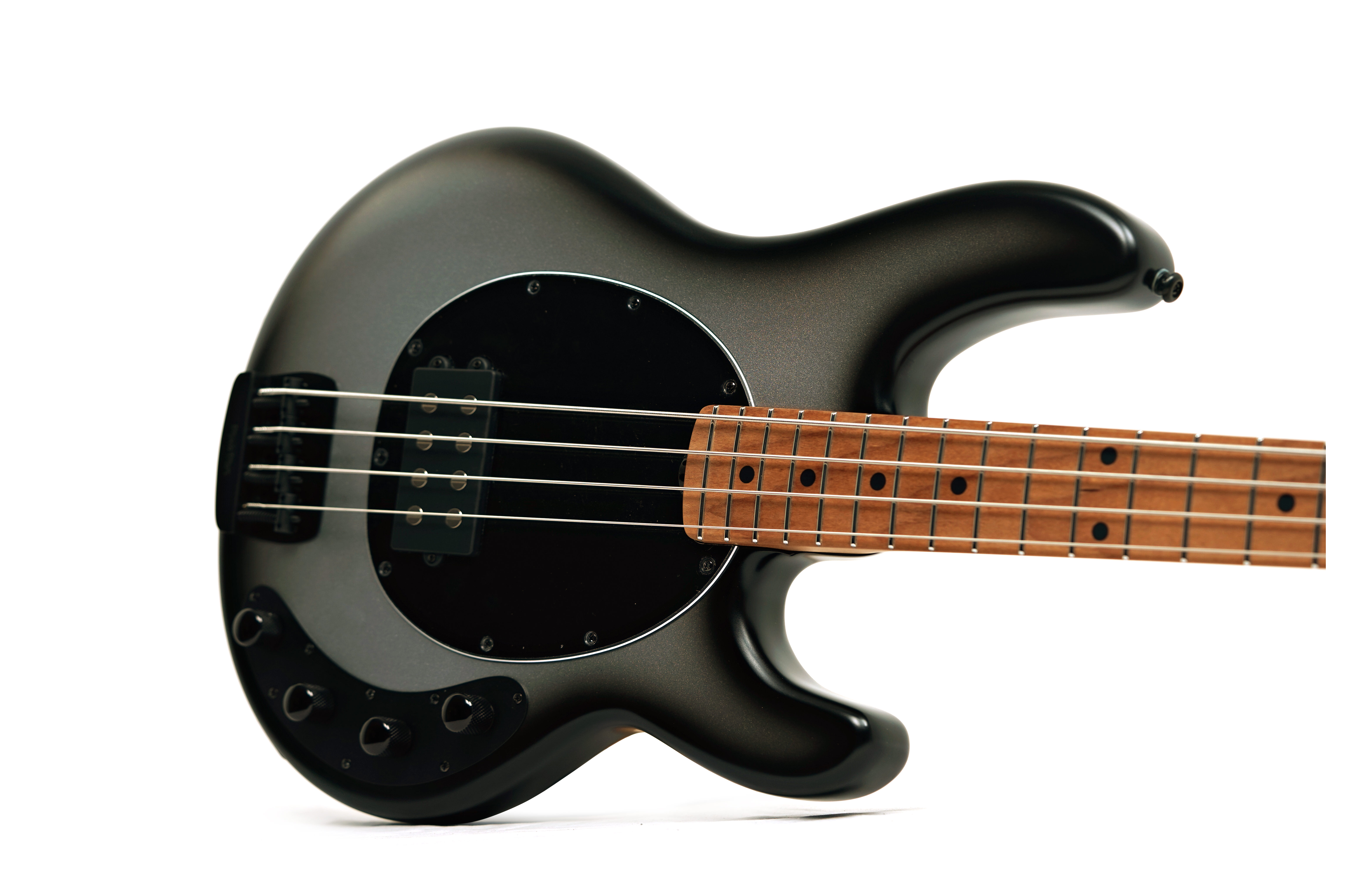 Music Man Stingray Special Black Rock Roasted Maple Fingerboard #K10759