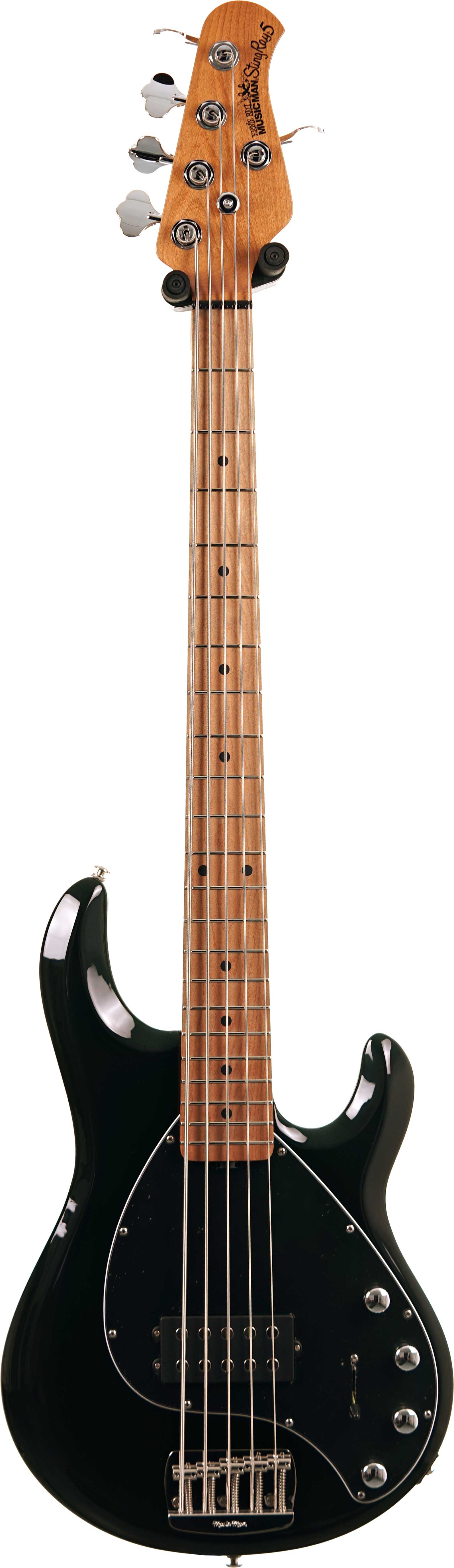 Music Man Stingray Special 5 Black Maple Neck and Fingerboard #K10225