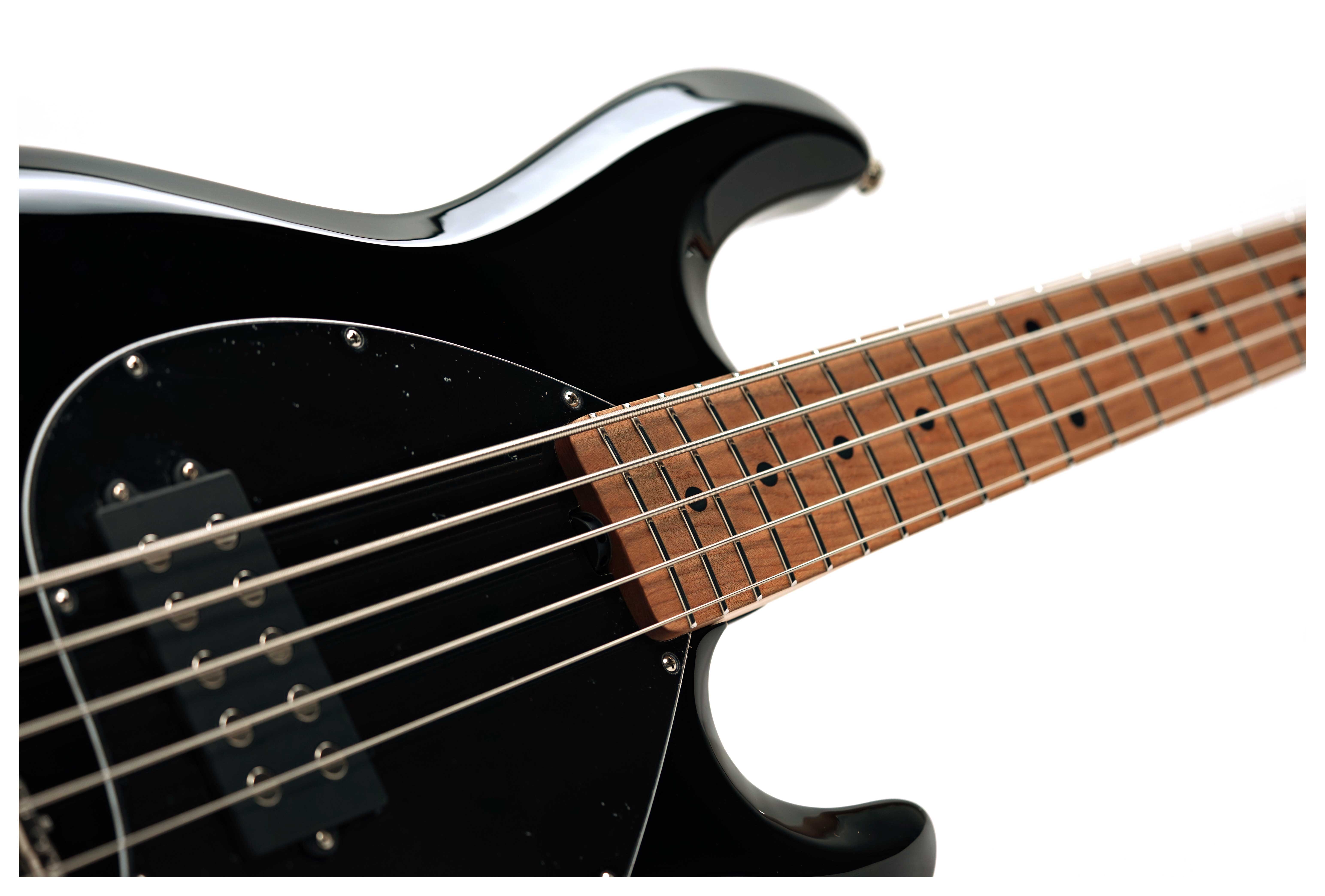 Music Man Stingray Special 5 Black Maple Neck and Fingerboard #K10225