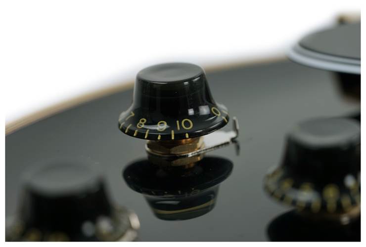 Gibson Custom Shop 1957 Les Paul Custom Reissue 3-Pickup VOS Ebony Left Handed #741572 Gibson Custom Shop 1957 Les Paul Custom Reissue 3-Pickup VOS Ebony Left Handed #741572