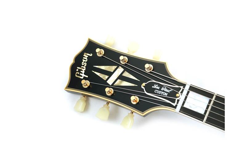 Gibson Custom Shop 1957 Les Paul Custom Reissue 3-Pickup VOS Ebony Left Handed #741572 Gibson Custom Shop 1957 Les Paul Custom Reissue 3-Pickup VOS Ebony Left Handed #741572