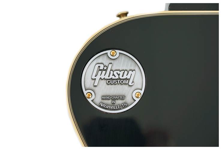 Gibson Custom Shop 1957 Les Paul Custom Reissue 3-Pickup VOS Ebony Left Handed #741572 Gibson Custom Shop 1957 Les Paul Custom Reissue 3-Pickup VOS Ebony Left Handed #741572