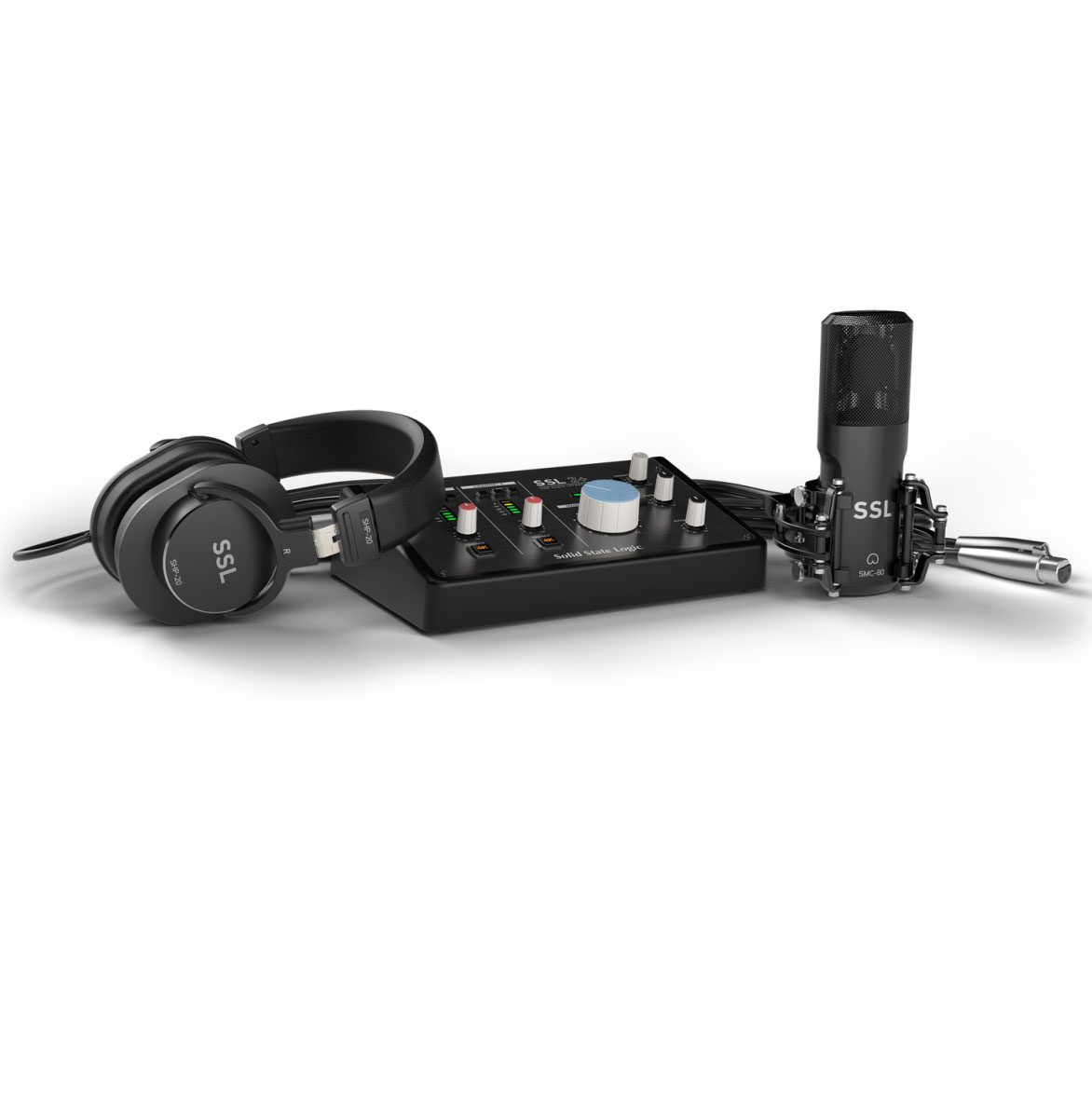 SSL 2+ Recording Pack