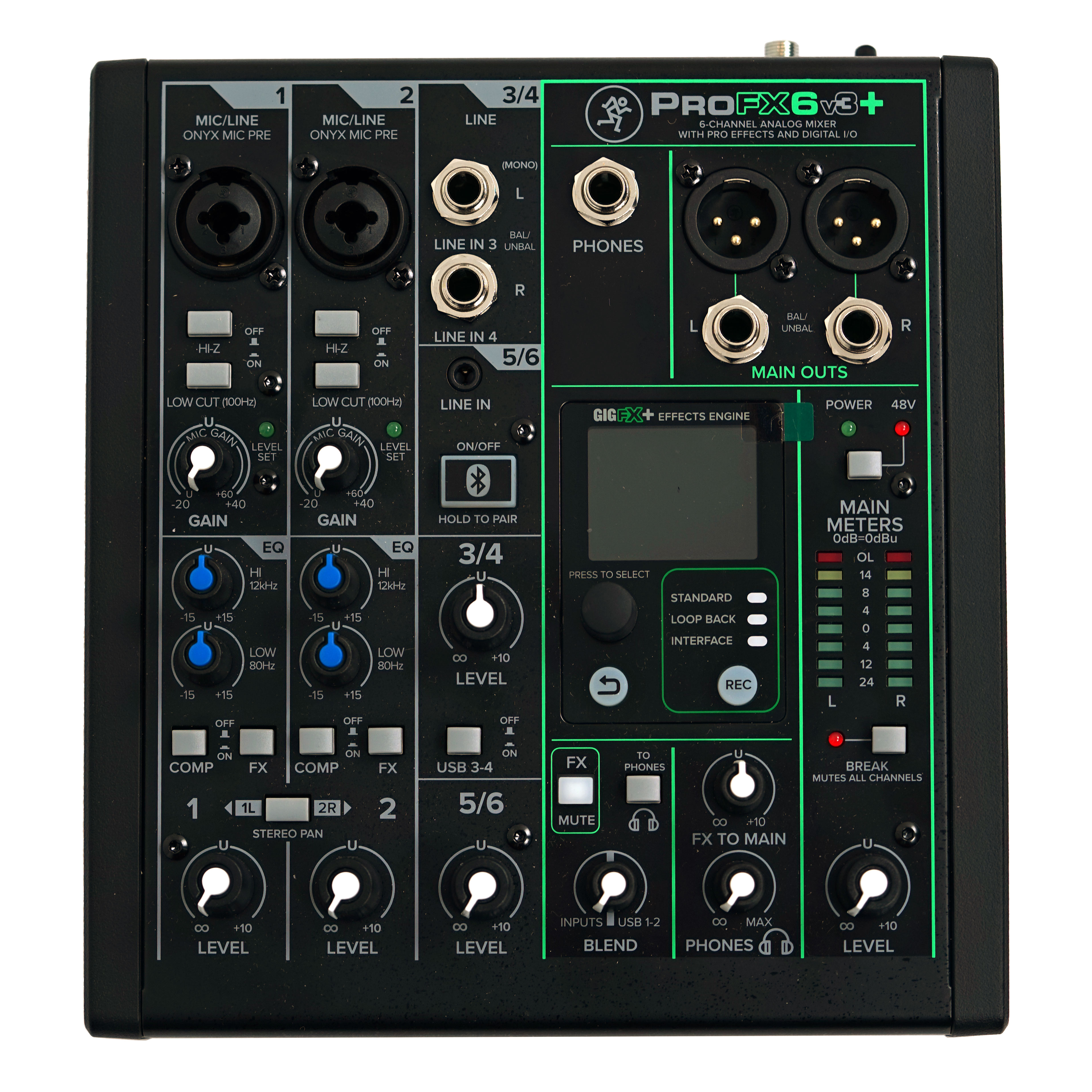 Mackie ProFX6v3+ Mixing Desk (Ex-Demo) #2056106FARQ0095