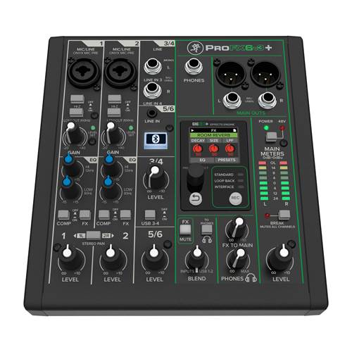 Mackie ProFX6v3+ Mixing Desk Mackie ProFX6v3+ Mixing Desk