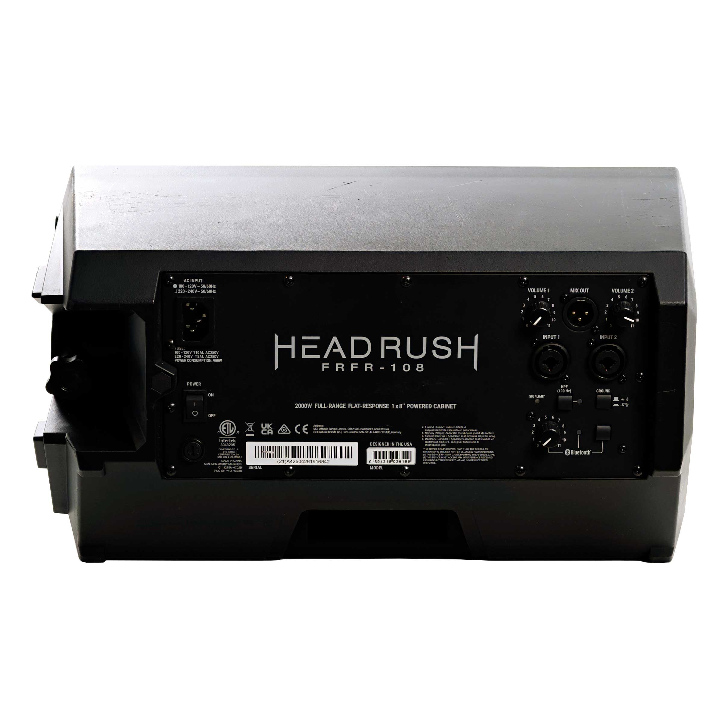 HeadRush FRFR108 MK2 Speaker (Ex-Demo) #A42504261916842