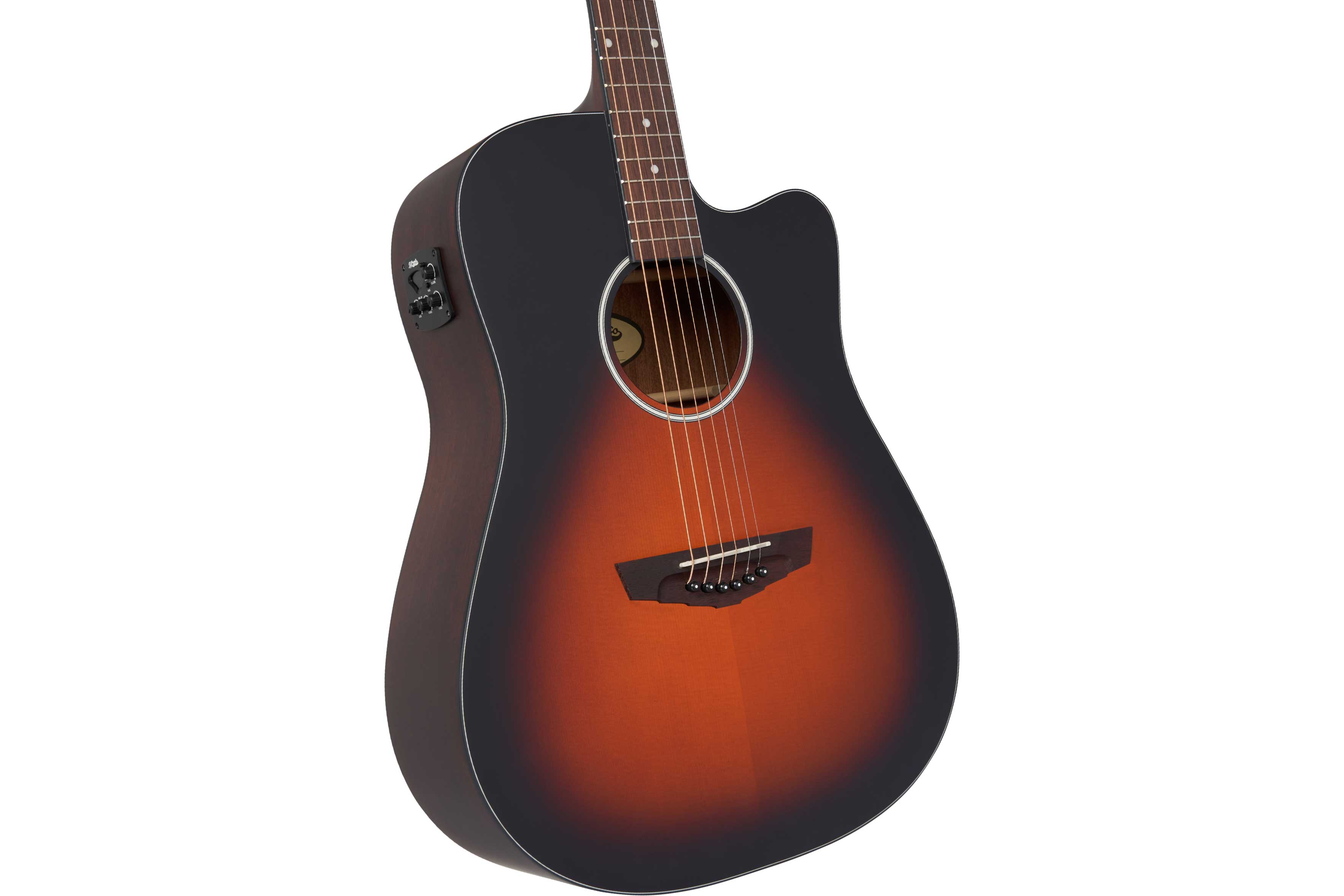 D'Angelico Premier Bowery LS Satin Vintage Sunburst