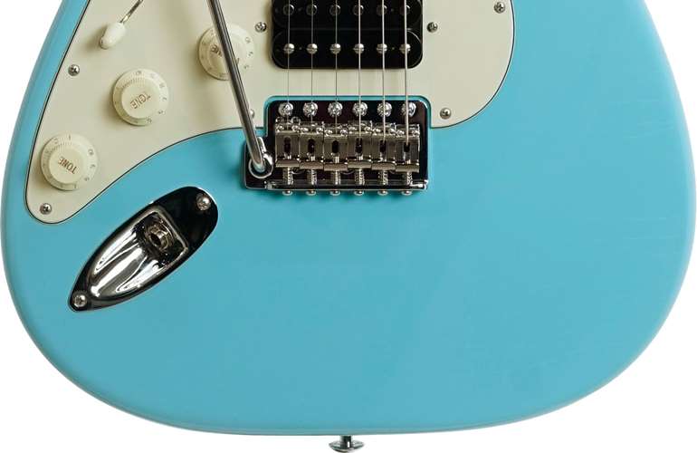 Suhr Classic S Vintage LE HSS Daphne Blue Rosewood Fingerboard Left Handed #81902 Suhr Classic S Vintage LE HSS Daphne Blue Rosewood Fingerboard Left Handed #81902