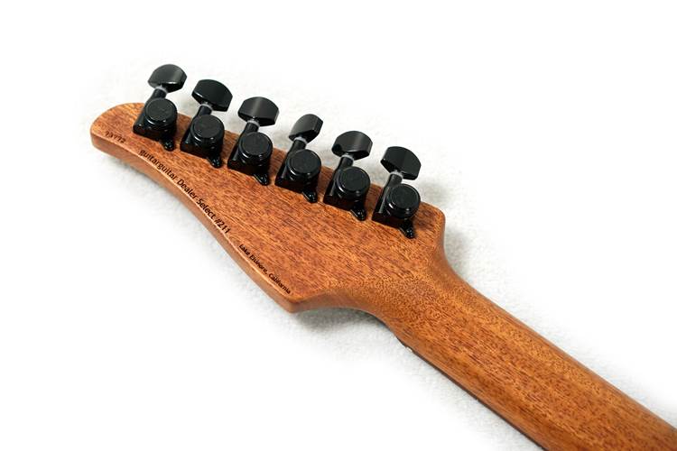 Suhr Custom Modern Burl Trans Blue Denim Slate #73772 Suhr Custom Modern Burl Trans Blue Denim Slate #73772