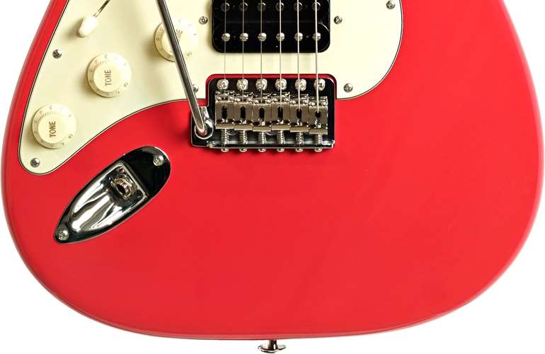 Suhr Classic S Vintage Limited Edition HSS Fiesta Red Rosewood Fingerboard Left Handed #81899 Suhr Classic S Vintage Limited Edition HSS Fiesta Red Rosewood Fingerboard Left Handed #81899