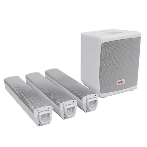 HH Tensor-Solo Column Array System White HH Tensor-Solo Column Array System White