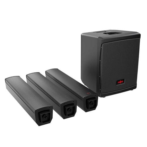 HH Tensor-Solo Column Array System Black HH Tensor-Solo Column Array System Black