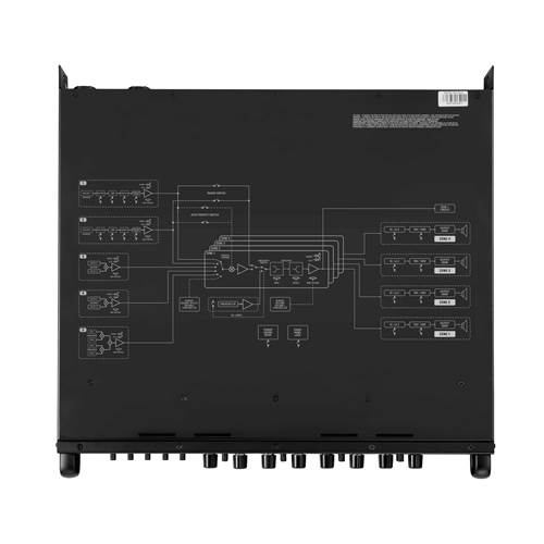 HH MZ-280Q Four Zone Matrix Power Amplifier HH MZ-280Q Four Zone Matrix Power Amplifier
