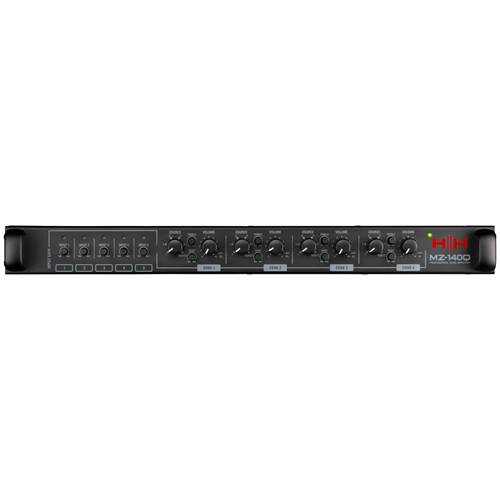 HH MZ-140Q Four Zone Matrix Power Amplifier HH MZ-140Q Four Zone Matrix Power Amplifier