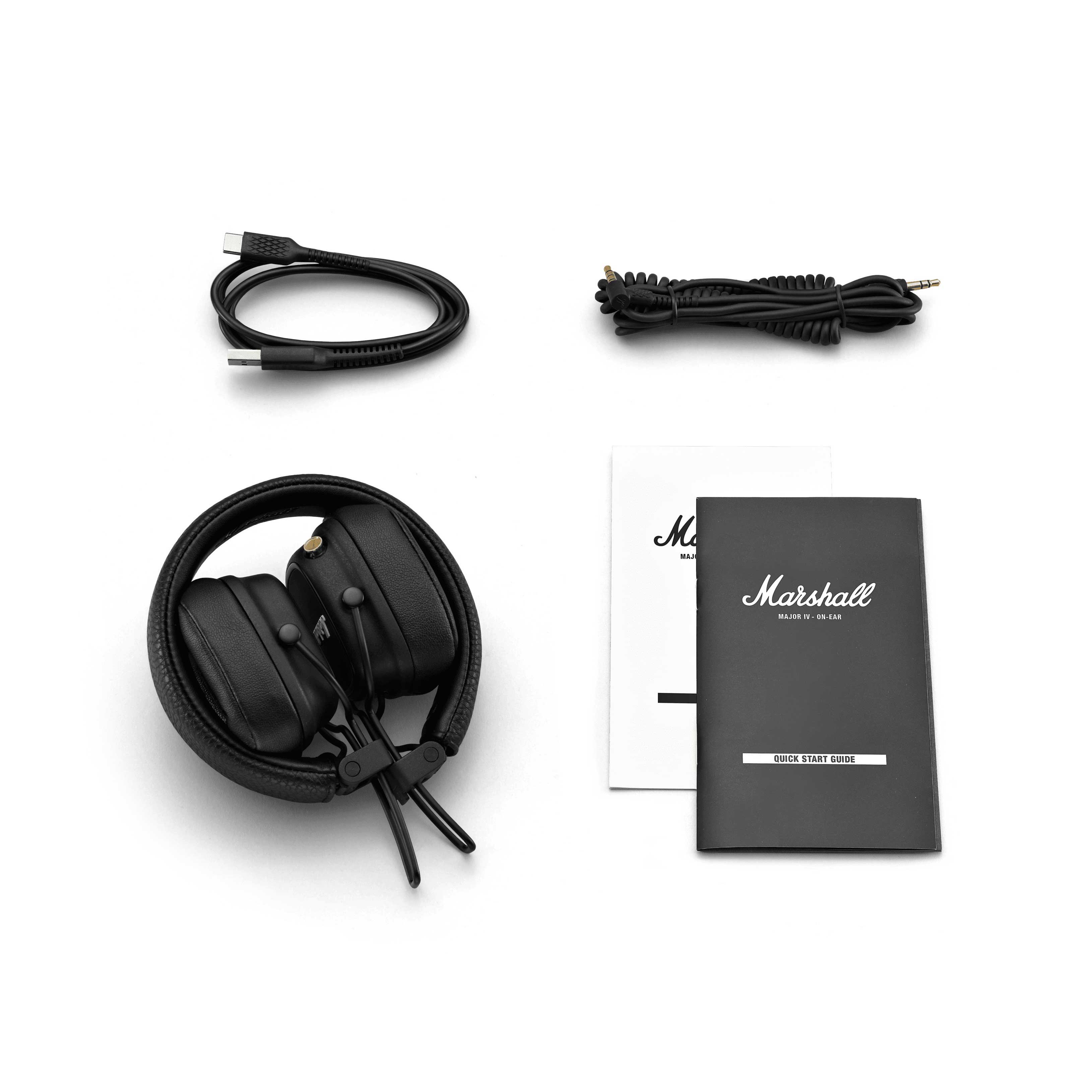 Marshall Major IV Bluetooth Black | guitarguitar