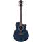 Ibanez AE200JR Dark Tide Blue Flat Front View