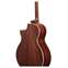 Ibanez AE200JR Dark Tide Blue Flat Front View