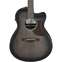 Ibanez AAM70CE Transparent Charcoal Burst Low Gloss Front View