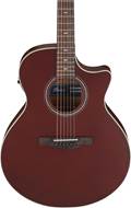 Ibanez AE100 Burgundy Flat