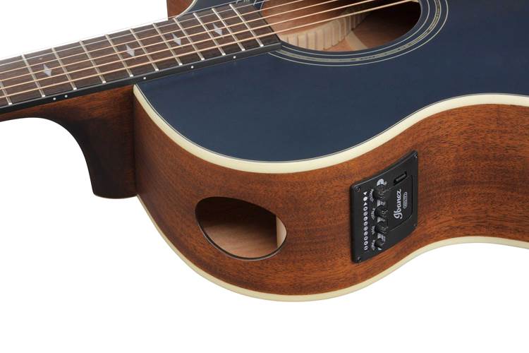 Ibanez AE100 Dark Tide Blue Flat Ibanez AE100 Dark Tide Blue Flat