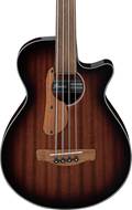 Ibanez AEGB24FE Fretless Acoustic Bass Mahogany Sunburst