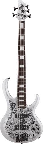 Ibanez BTB25TH5 5 String Silver Blizzard Matte Ibanez BTB25TH5 5 String Silver Blizzard Matte