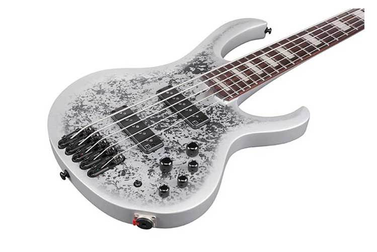 Ibanez BTB25TH5 5 String Silver Blizzard Matte Ibanez BTB25TH5 5 String Silver Blizzard Matte